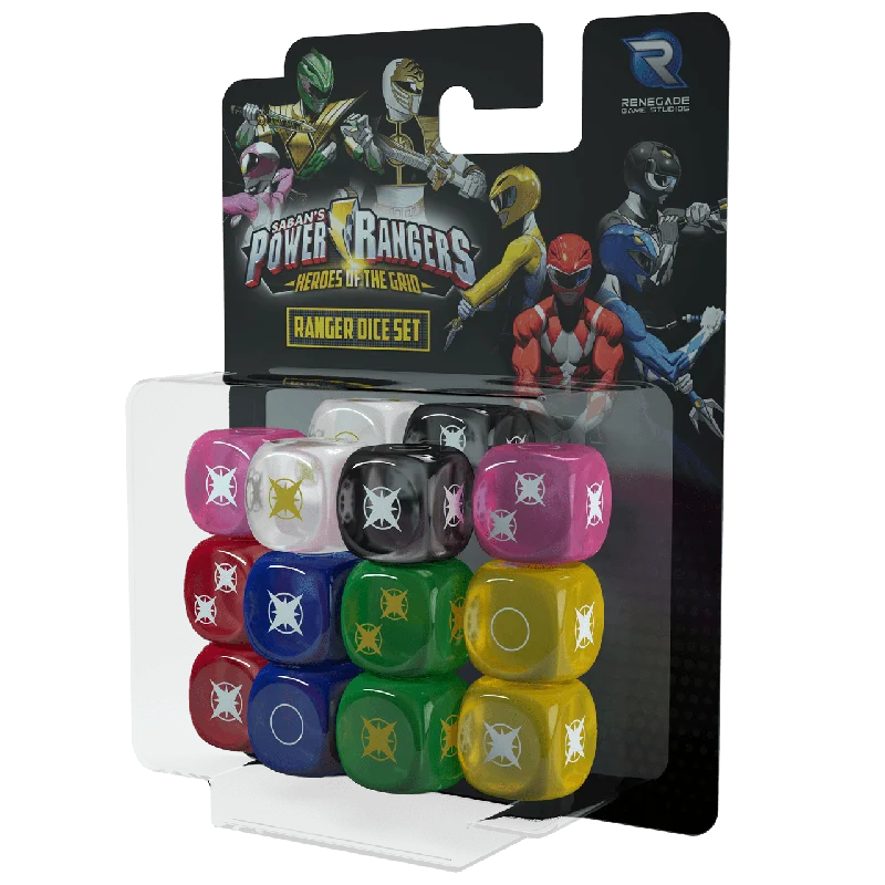 Power Rangers - Heroes of the Grid: Ranger Dice Set