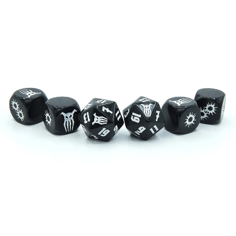 Achtung! Cthulhu 2d20: Black Sun Dice Set