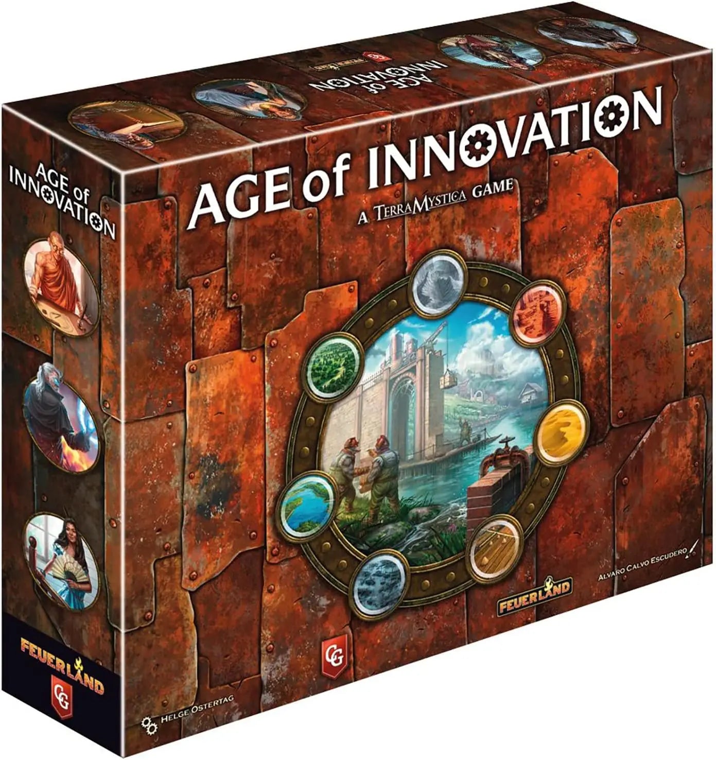 Age of Innovation - Faction Strategy Board Game, Ages 14+