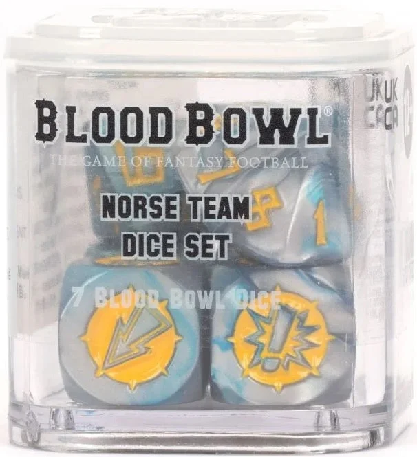 Blood Bowl Norse Team Dice Set