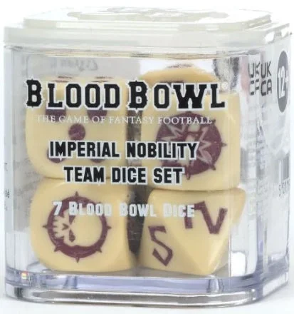 Blood Bowl Imperial Nobility Team Dice Set