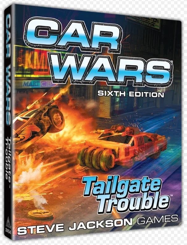 Car Wars Companion 6th Edition Tailgate Trouble Expansion - Steve Jackson Games