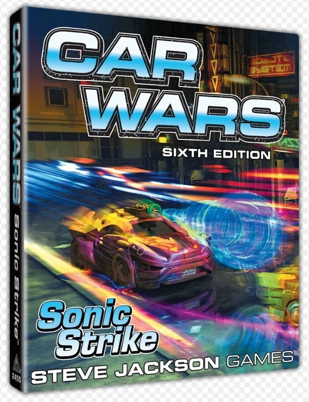 Car Wars Companion 6th Edition  Sonic Strike Expansion - Steve Jackson Games