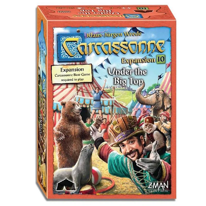 Carcassonne #10 Under the Big Top Expansion Board Game