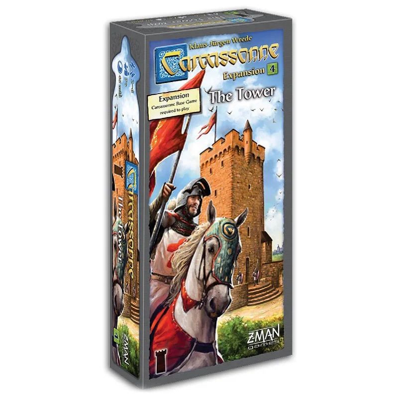 Carcassonne Expansion #4 The Tower Board Game