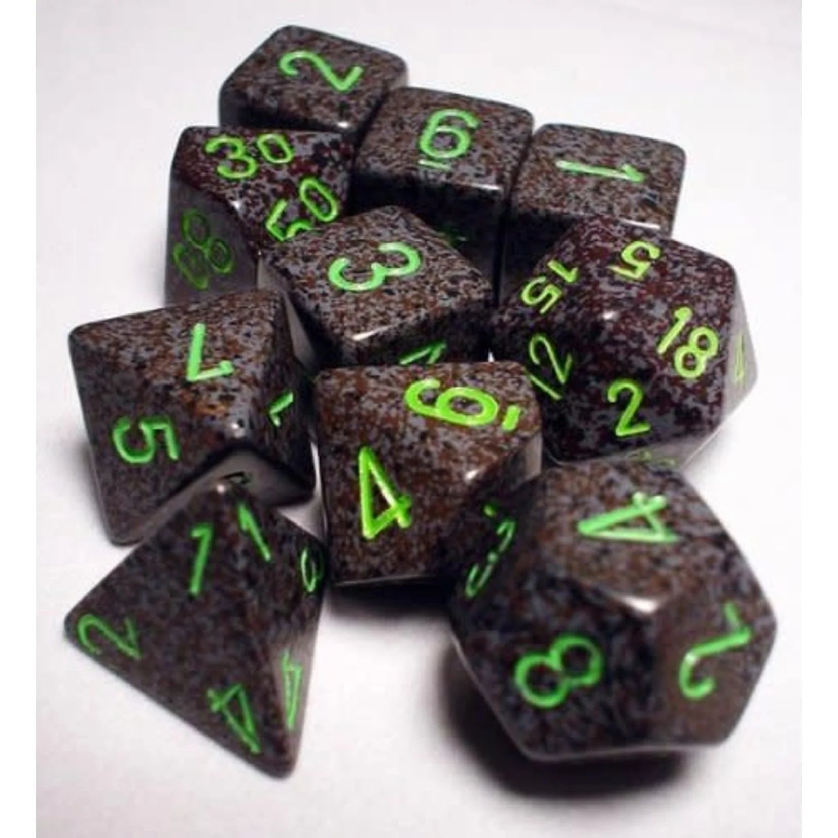 Chessex: Speckled Poly Earth - 7ct Dice Set