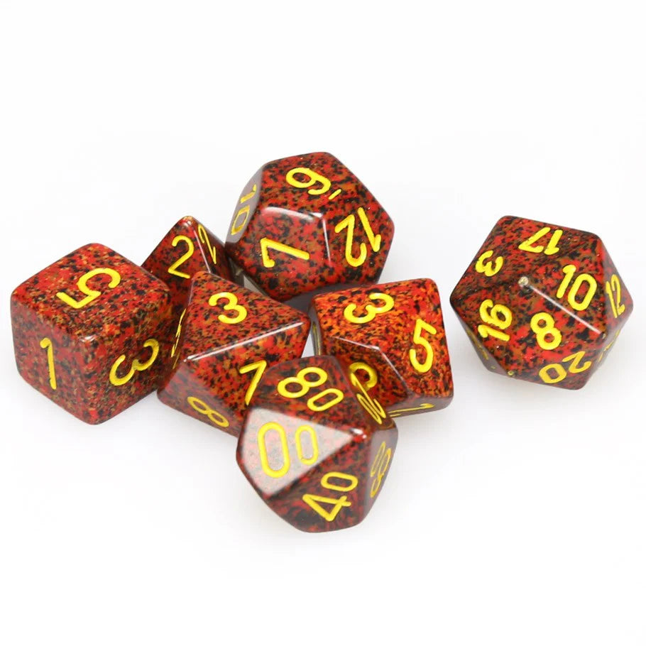 Chessex: Speckled Poly Mercury - 7ct Dice Set