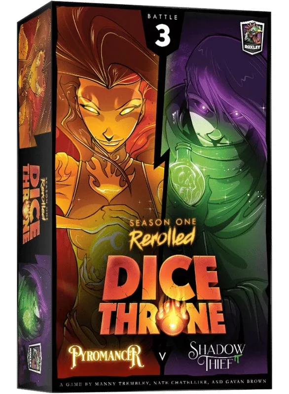 Dice Throne: Pyromancer v. Shadow Thief (SEE LOW PRICE AT CHECKOUT)