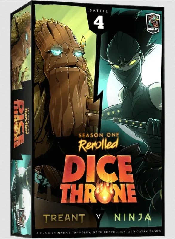 Dice Throne: Treant v. Ninja (SEE LOW PRICE AT CHECKOUT)