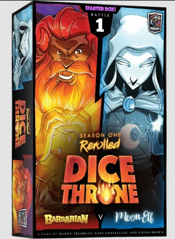 Dice Throne: Barbarian v. Moon Elf (SEE LOW PRICE AT CHECKOUT)