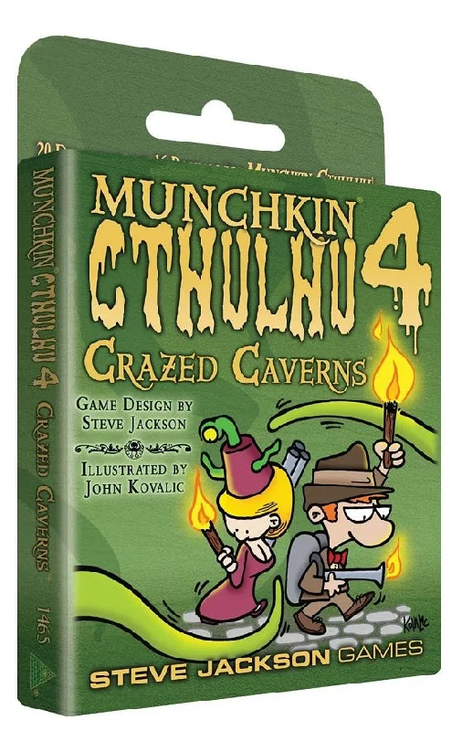 Munchkin Cthulhu 4 Crazed Caverns - Steve Jackson Games