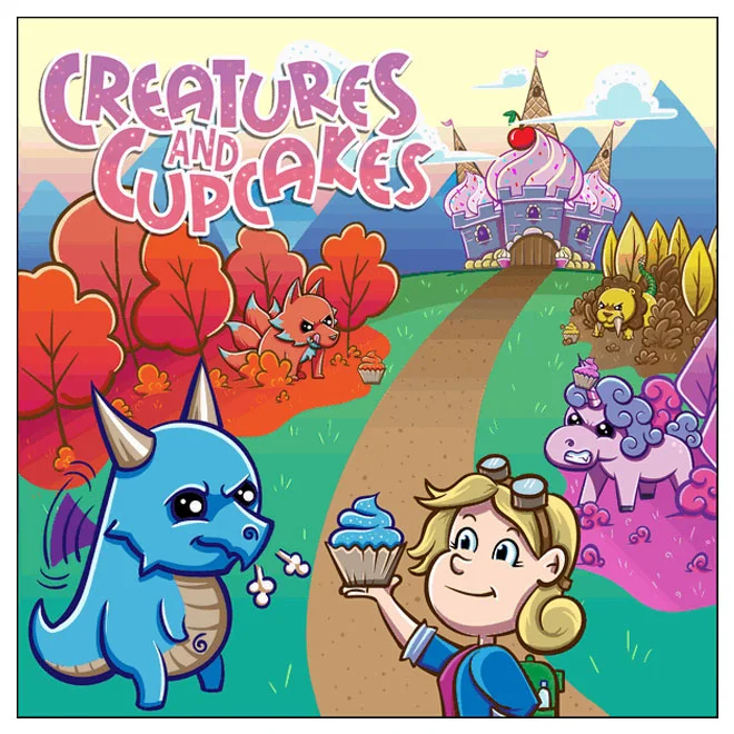 Creatures and Cupcakes - Board Game