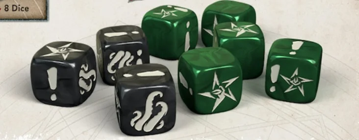 Cthulhu: Death May Die - Frost Dice - Kickstarter Exclusive (Pre-Order)