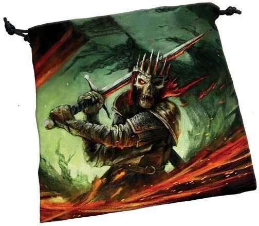 Deluxe Dice Bag Skeletal Warrior