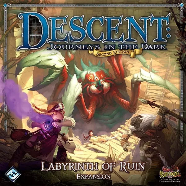 Descent: Journeys in the Dark (Second Edition): Labyrinth of Ruin Expansion - Fantasy Flight Games