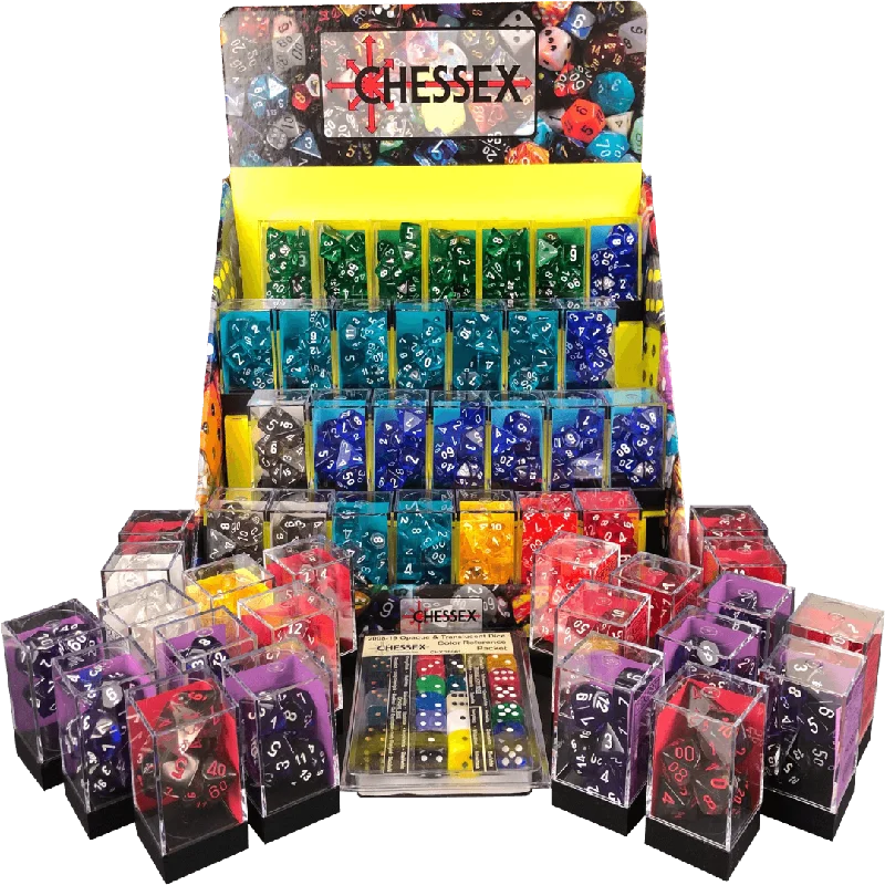 Dice: Chessex -- 7-Piece Polyhedral Sets