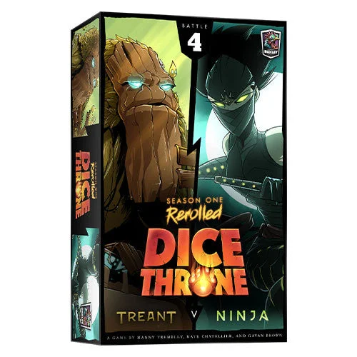 DICE THRONE S1 REROLL TREANT VS NINJA