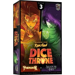 Dice Throne Season 1 Rerolled - Pyromancer vs Shadow Thief