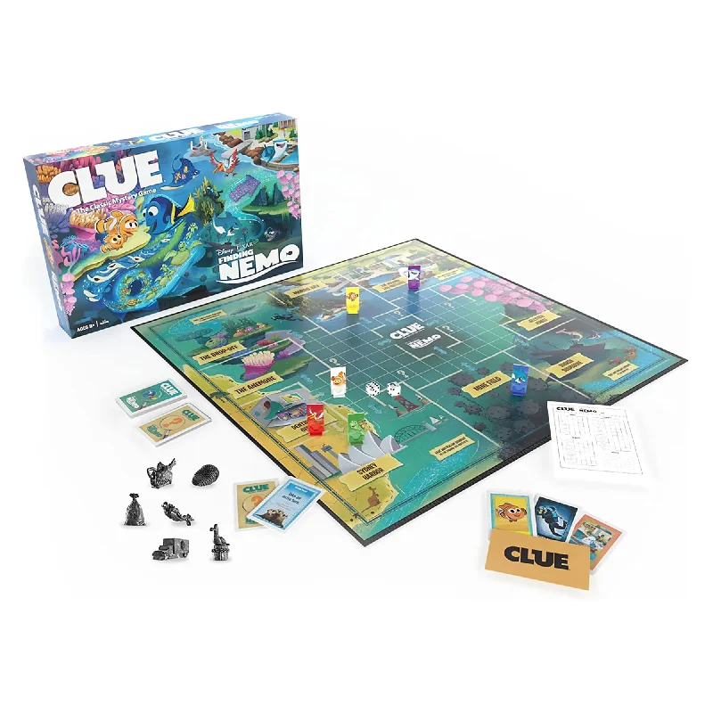 Disney Finding Nemo Clue Board Game