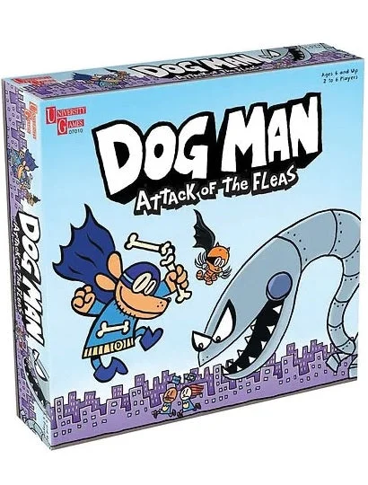 Dog Man Attack of the Fleas Game - University Games