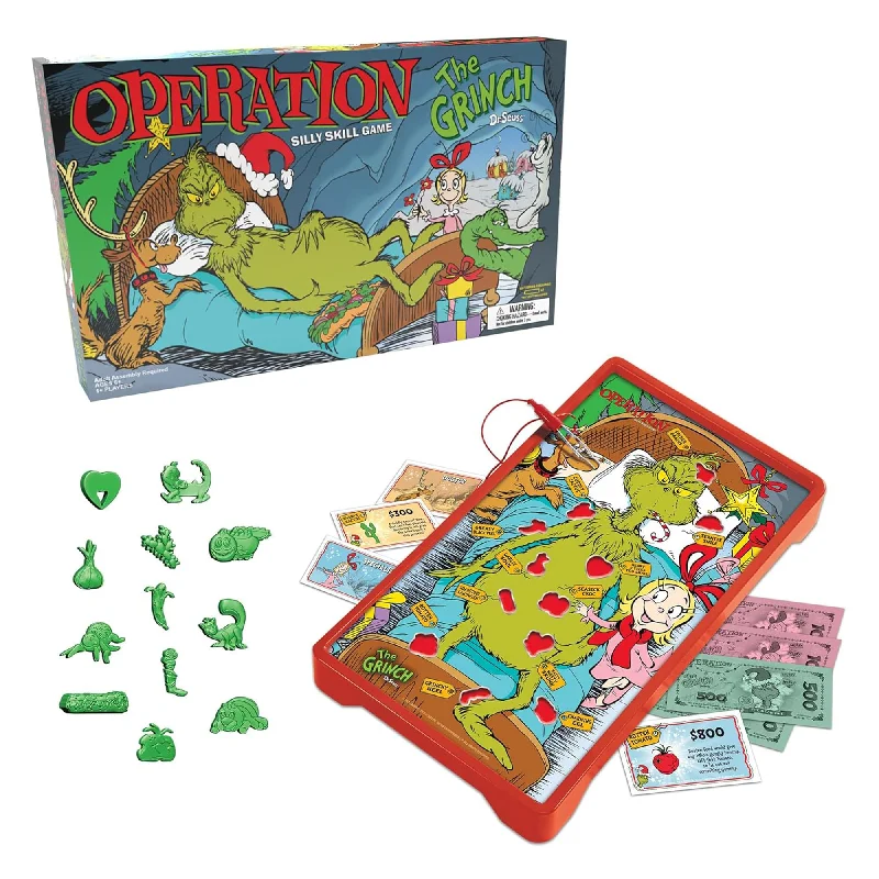 Dr. Seuss The Grinch Operation Board Game