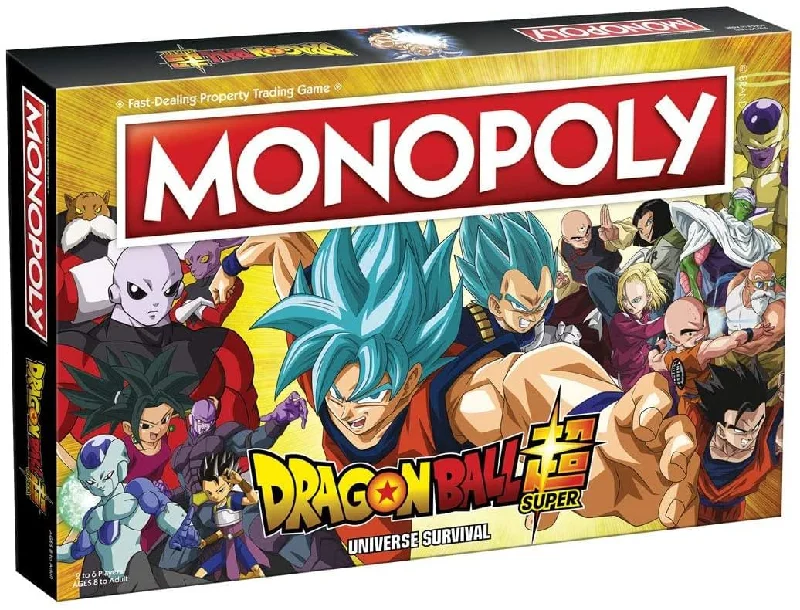 Dragon Ball Super Monopoly Board Game | For 2-6 Players