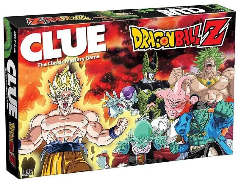 Dragon Ball Z Clue Board Game | 2-6 Players