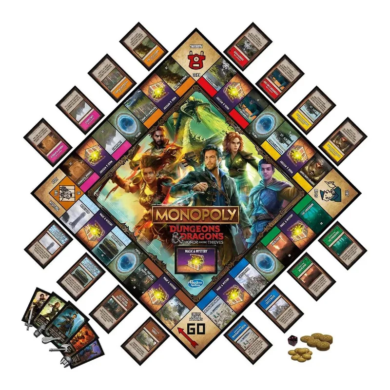 Dungeons & Dragons: Honor Among Thieves Monopoly Board Game