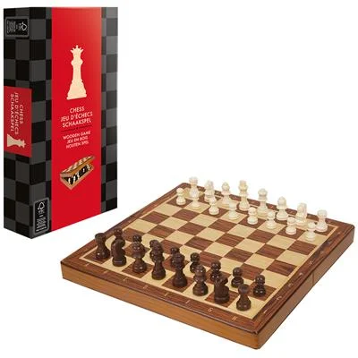 FOLDING WOODEN CHESS