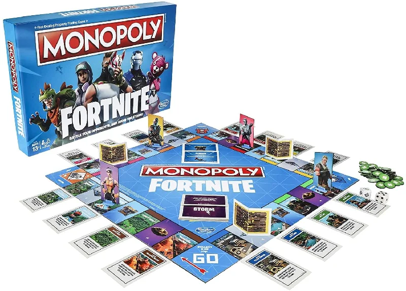 Fortnite edition Monopoly Board Game | 2-7 Players