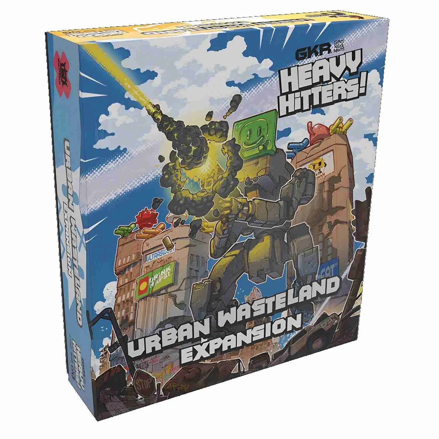 Giant Killer Robots (GKR) - Urban Wasteland Expansion Board Game - Weta Workshop