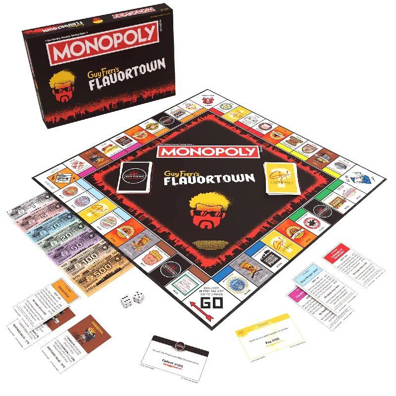 Guy Fieri's Flavortown Monopoly Board Game