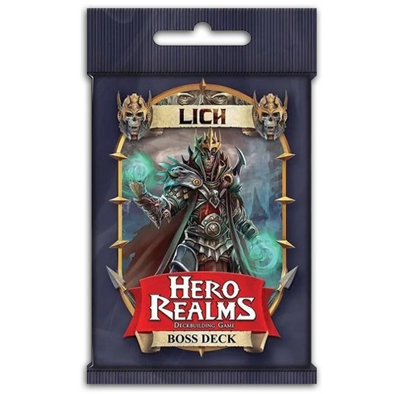 Hero Realms Lich Boss Deck Board Game