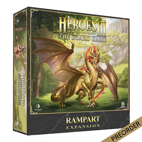 Heroes of Might and Magic III The Board Game Rampart Expansion