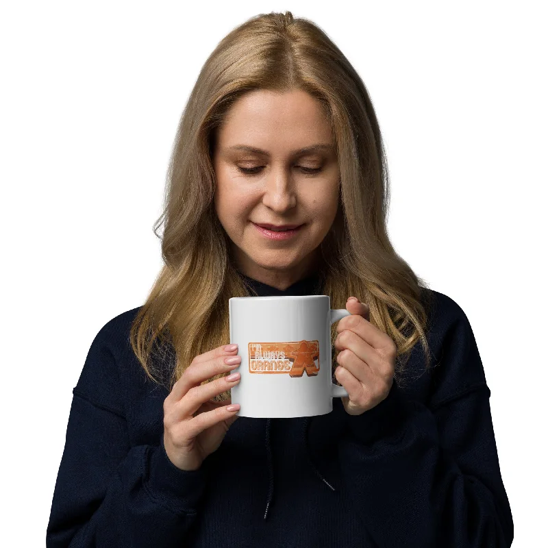 I'm Always Orange Meeple Board Game Ceramic Mug