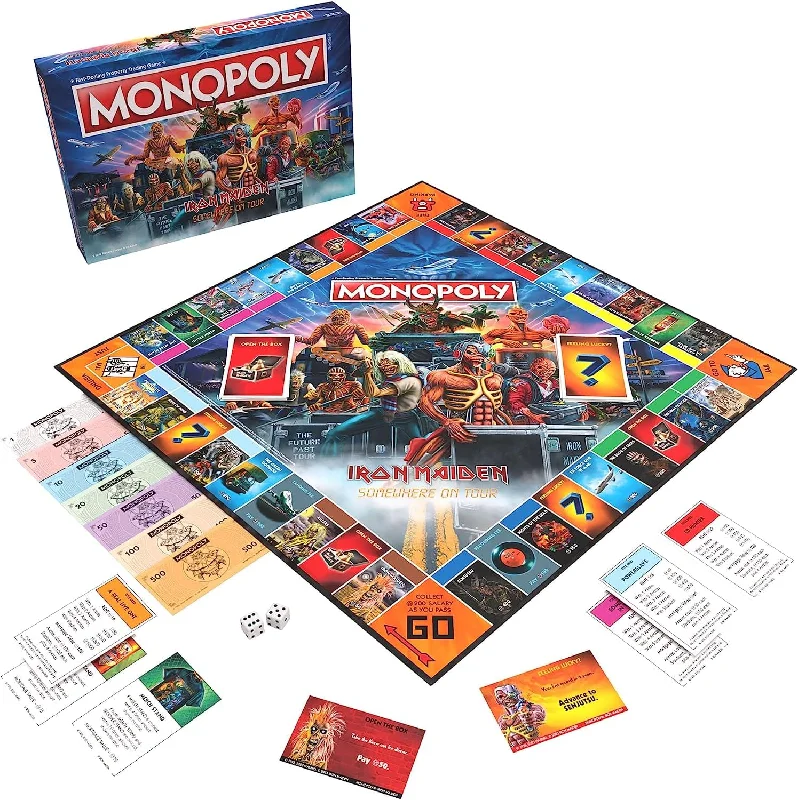 Iron Maiden Monopoly Board Game