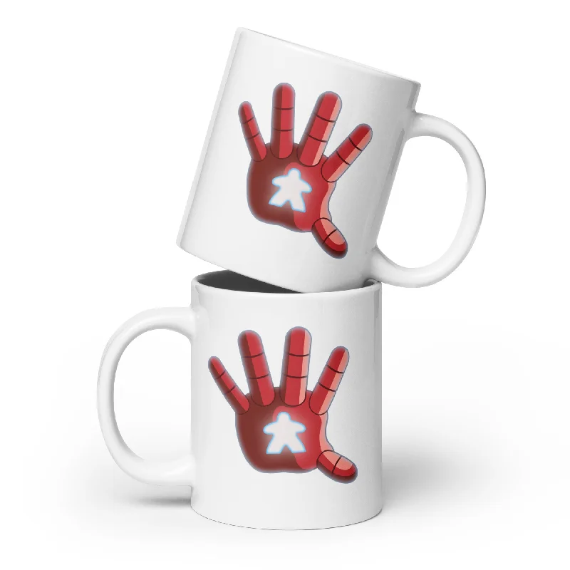 Iron Meeple Repulsor Board Game Ceramic Mug