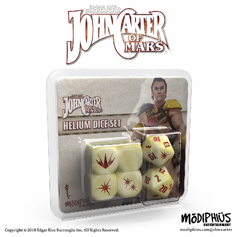 John Carter Helium Dice Set