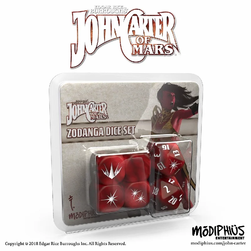 John Carter Zodanga Dice Set