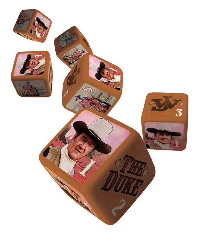 John Wayne 6 Dice Set