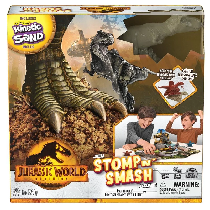 Jurassic World: Dominion - Stomp N' Smash Board Game