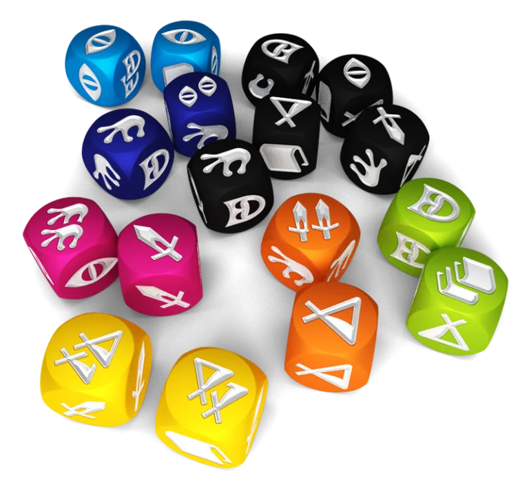 Lands of Galzyr: Extra Dice Set