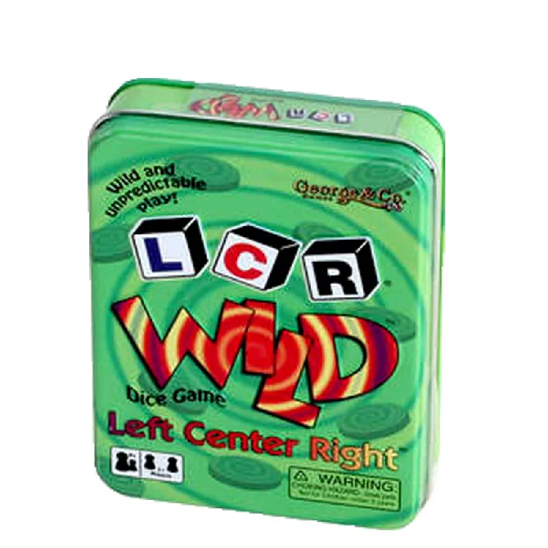 LCR Left Right Center WILD Dice Game