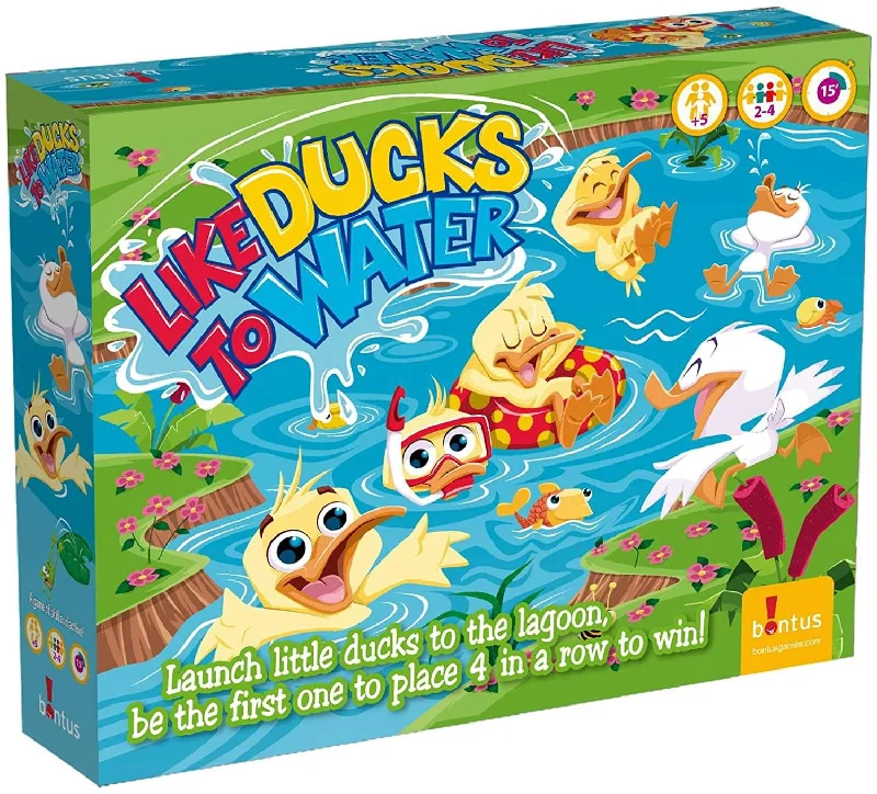 Like Ducks To Water Family Board Game | For 2-4 Players