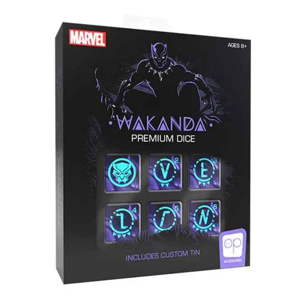 Marvel Black Panther:  Premium Dice Set