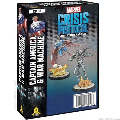 Marvel Crisis Protocol: Captain America & War Machine - Atomic Mass Games