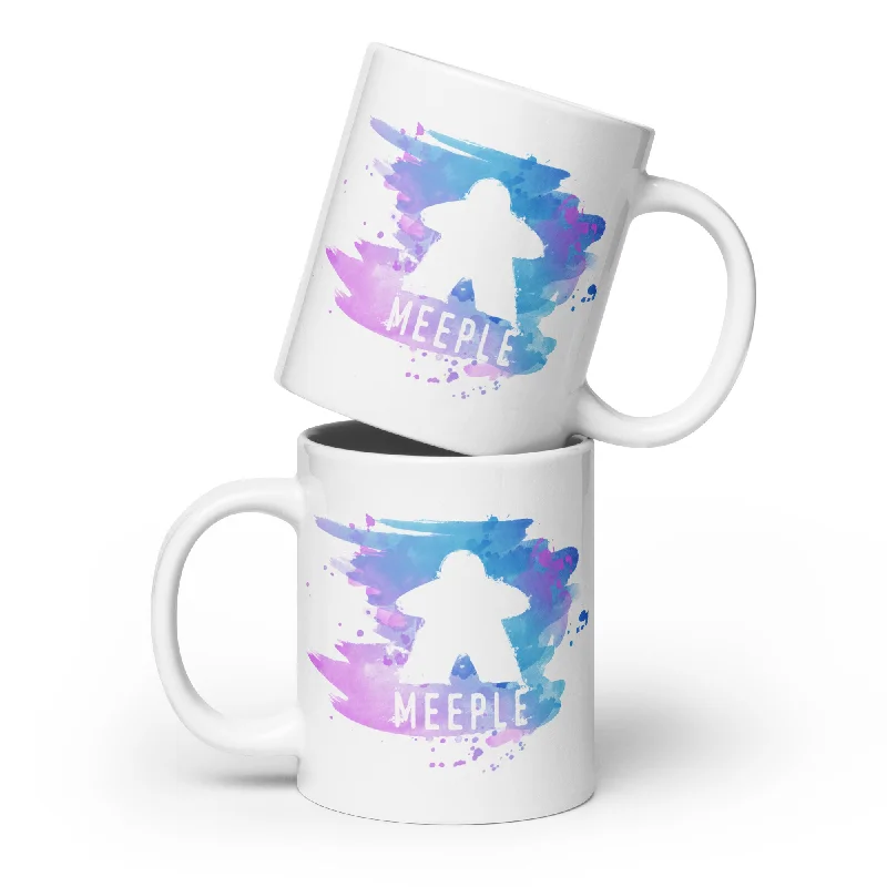 Meeple Splash Board Game Ceramic Coffee Mug