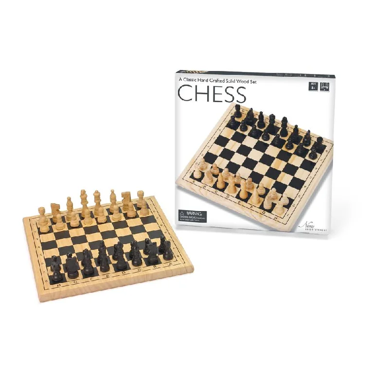 New Entertainment - Wooden Chess