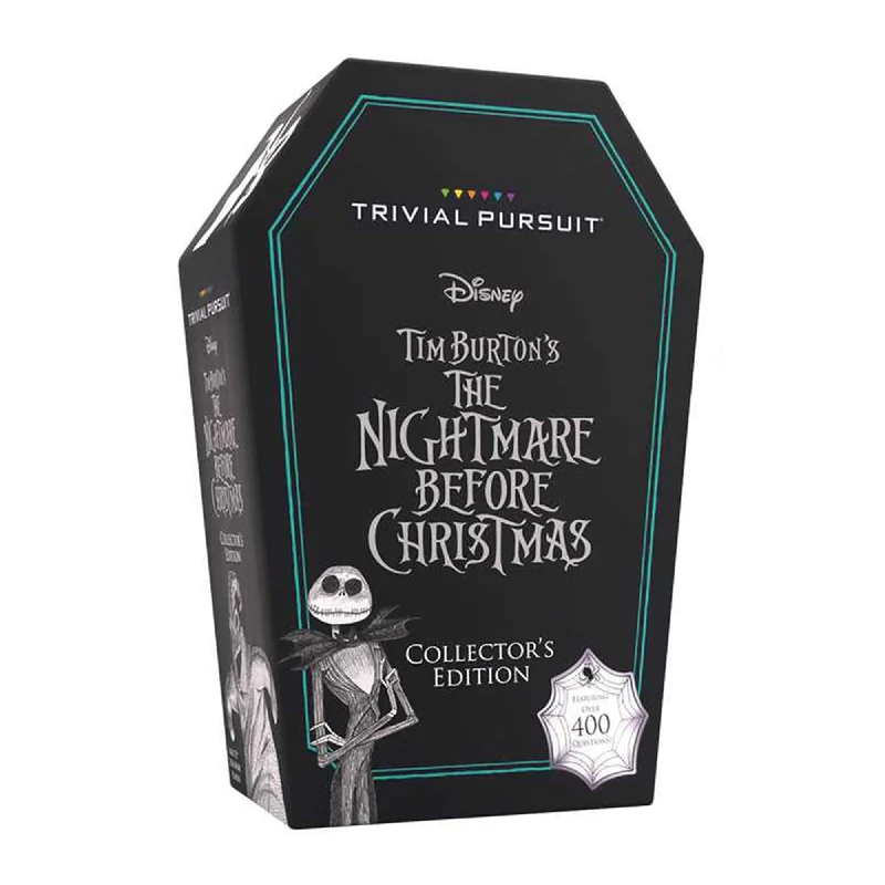 Nightmare Before Christmas Trivial Pursuit Board Game | Travel Edition