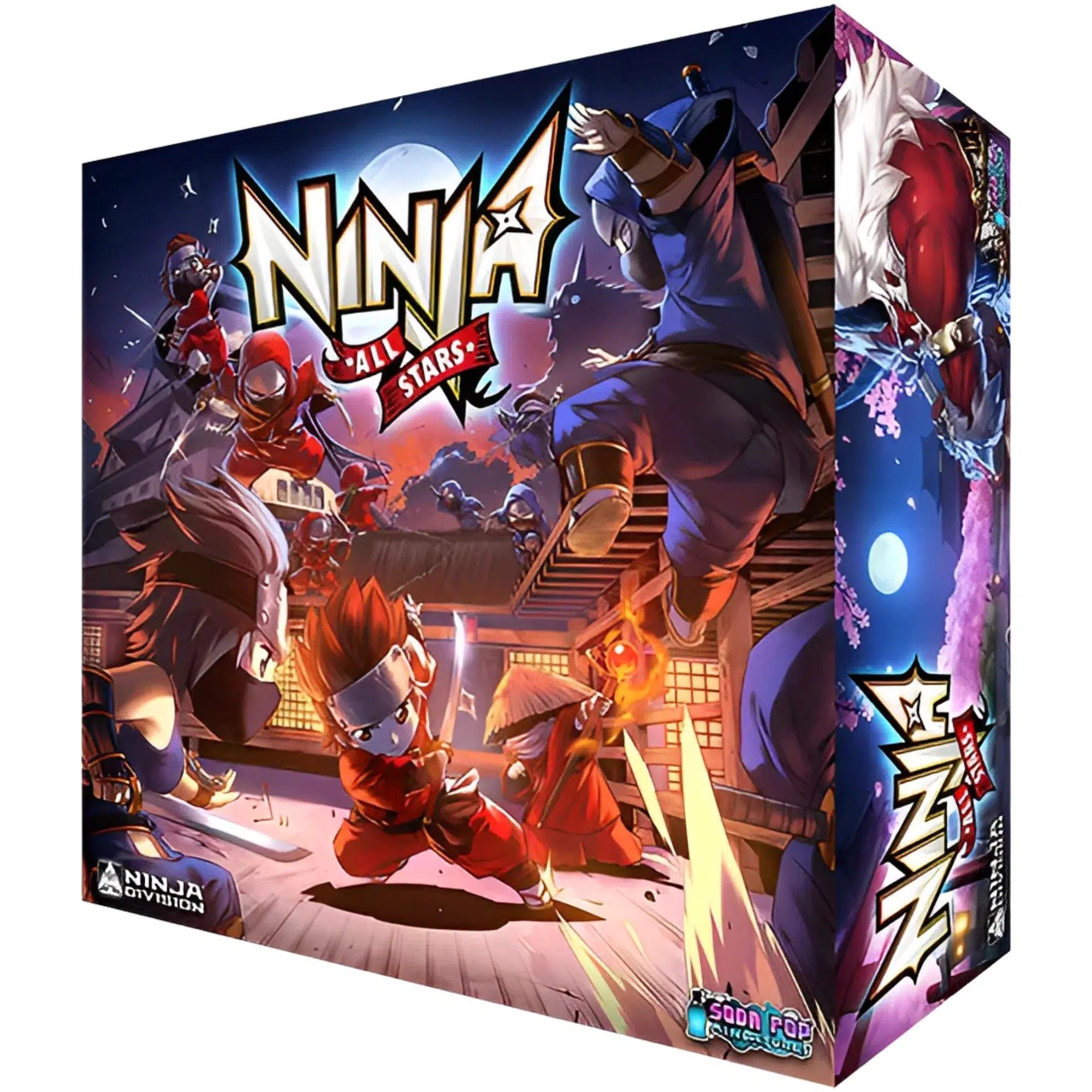 Ninja All Stars - Board Game - Soda Pop Miniatures